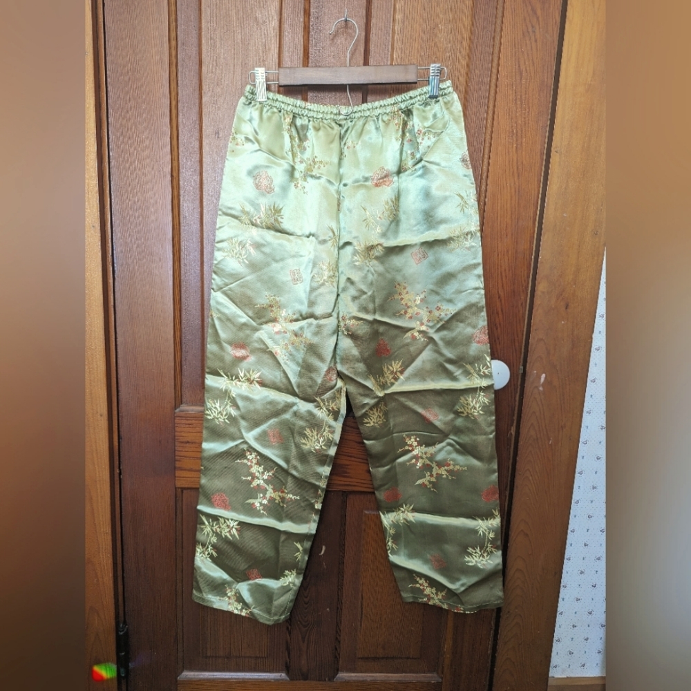 Silk pants